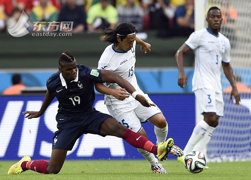 2014巴西世界杯小组赛E组:法国-洪都拉斯