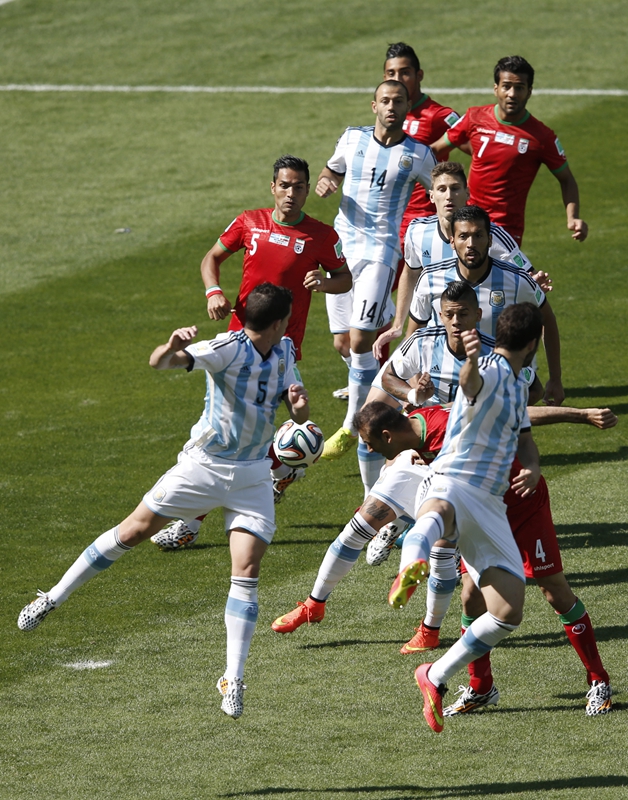 2014巴西世界杯小组赛F组:阿根廷-伊朗