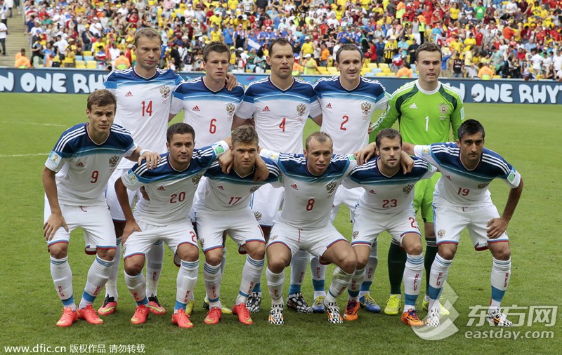 巴西世界杯小组赛H组:比利时1-0俄罗斯