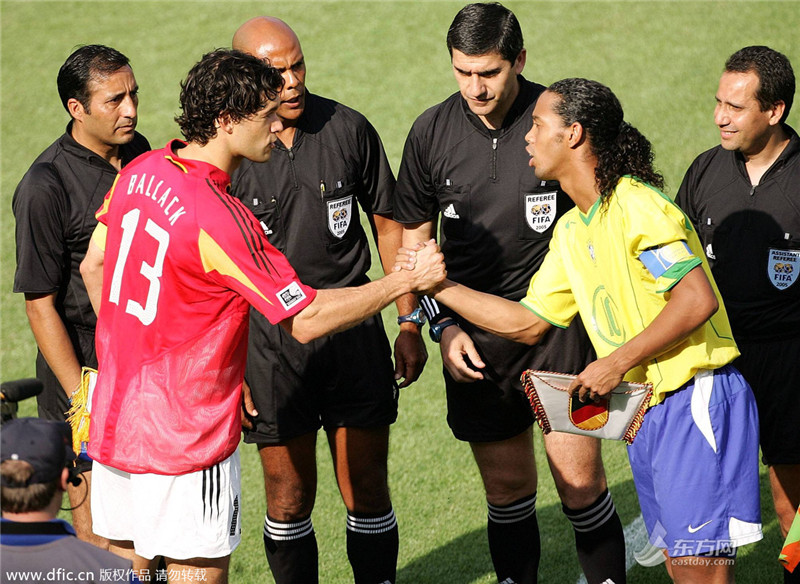 巴西德国交锋史一览五星桑巴吊打德意志战车已