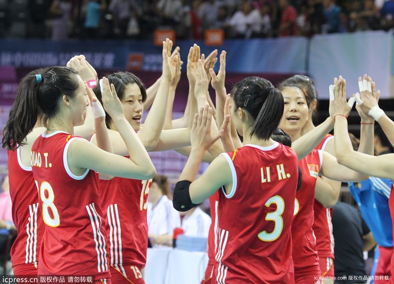 <em>2013年中国</em>国际<em>女排精英赛</em>深圳站:<em>中国</em>3-0泰国