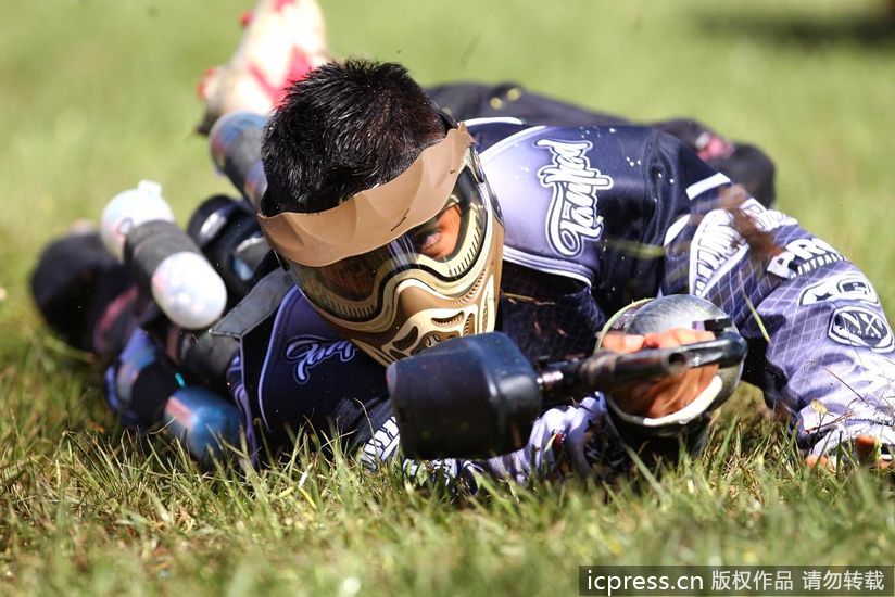 [高清图]彩弹射击世界杯加州举行