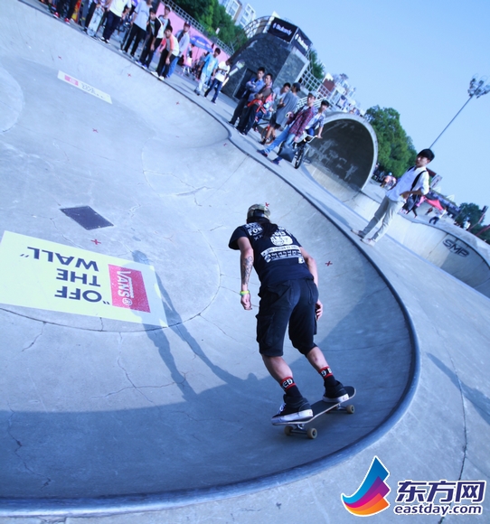 极限公开赛登陆上海 走入寻常百姓家-滑板,极限