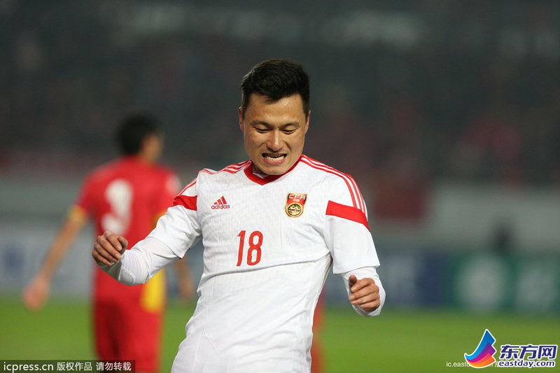 亚洲杯热身赛:中国男足4-0吉尔吉斯斯坦