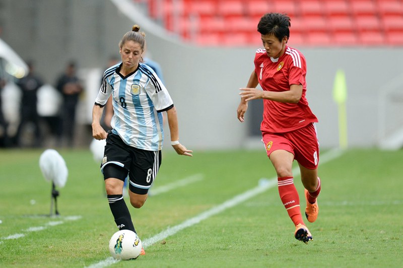 四国赛-中国女足6-0阿根廷
