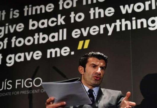 菲戈正式退出FIFA主席竞选 布拉特仅剩1对手-