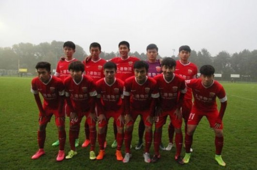 上港青年队1-2兹沃勒 成耀东:打出中国足球水平