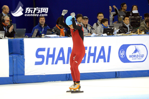 短道速滑世界杯上海站落幕 中国队3金1银1铜位