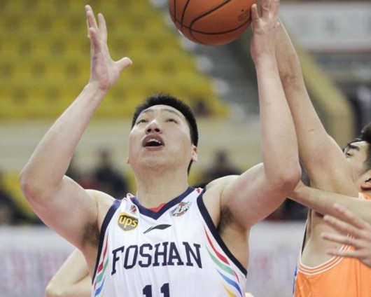 刘晓宇缺阵佛山14分轻取上海 唐正东19分19板