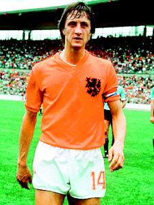 荷兰足球名宿、世界足球传奇约翰克鲁伊夫逝世