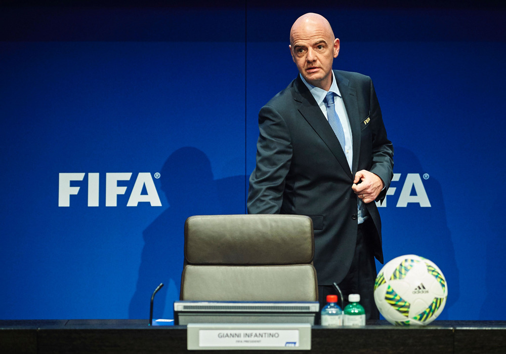 FIFA主席望世界杯扩军引非议 亚洲或增1.5名额