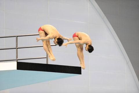 跳水也有名将黄博文 中国组合或成男板新星