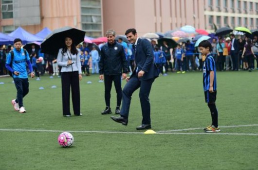 国米青训学院抢滩北京青训市场 共创少年足球