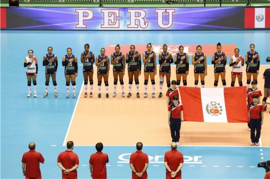 韩国女排3-1逆转秘鲁