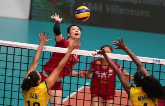 瑞士赛中国女排3-0比利时 小组赛斩获第二胜