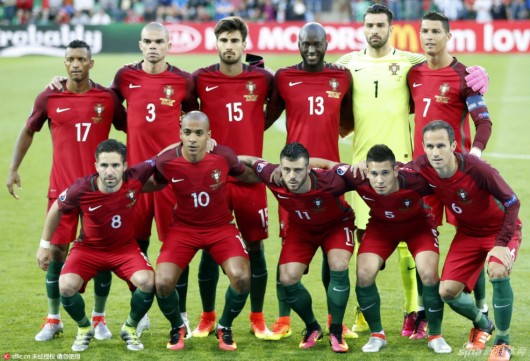 [欧洲杯]葡萄牙1-1冰岛