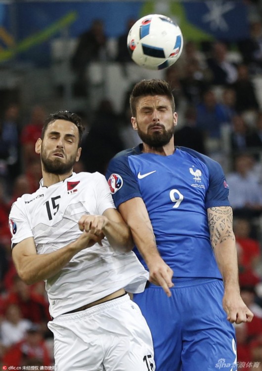 [欧洲杯]法国2-0阿尔巴尼亚