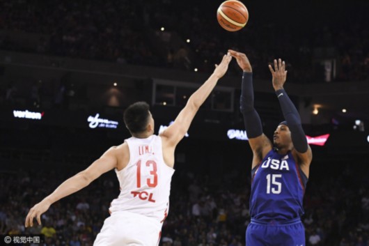 GIF-中美热身5佳球:大魔王 赵四 演绎东北2人转