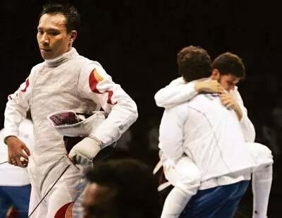 中国击剑队里约奥运遇挫 三剑客遗憾难道将重