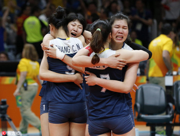 奥运第11日综述:跳水女乒摘金 女排逆转东道主