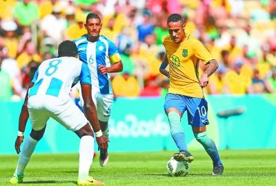 男足巴西6-0轻取洪都拉斯 内马尔创最快进球纪