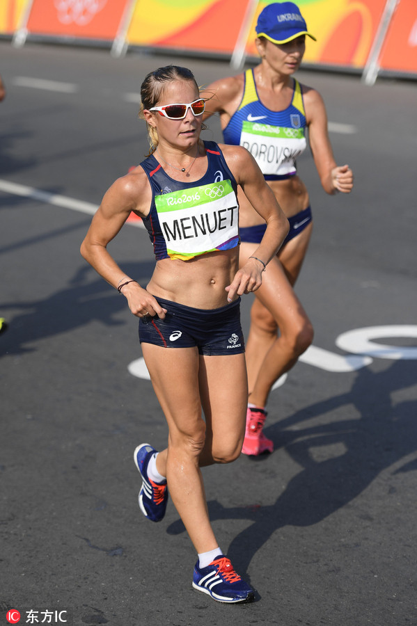 女子20公里竞走刘虹夺冠