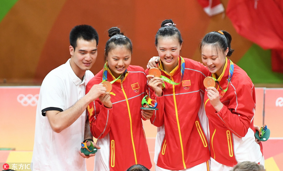 里约奥运女排决赛:中国3-1塞尔维亚-东方体育-