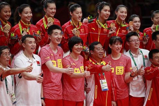 中国女排3夺奥运金牌重返巅峰 郎平圆梦里约