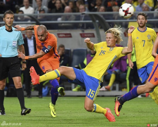 [世预赛]瑞典1-1荷兰