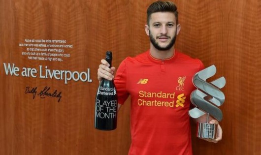 利物浦宣布9月份最佳球员 三狮中场首次当选