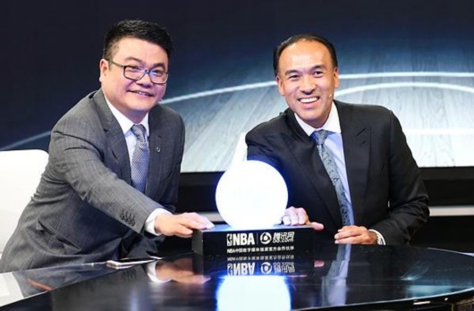 NBA中国和腾讯在中国首次推出NBA联盟通