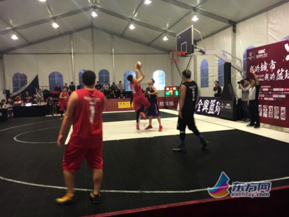篮战城市三对三赛事上海开战 灌篮高手 白乔丹
