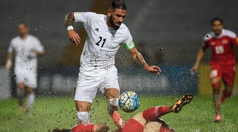 12强赛-伊朗0-0平叙利亚 凭不败战绩继续领跑