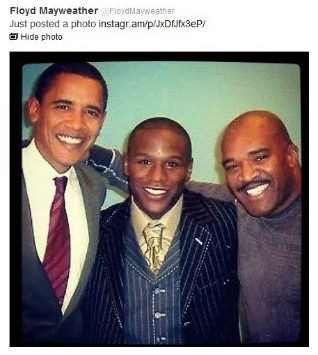 梅威瑟将参加特朗普就职典礼:奥巴马是好总统