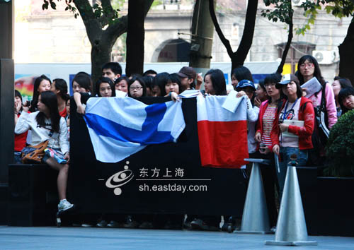 芬兰国旗和波兰国旗