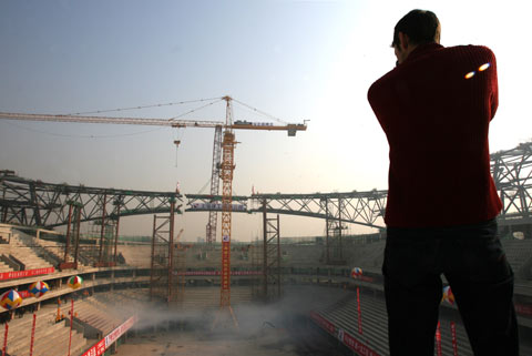 上海 水立方 东方体育中心综合馆钢结构主梁开