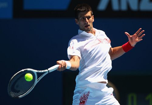 退波兰猛将 顺利闯入澳网1\/4决赛-德约科维奇 