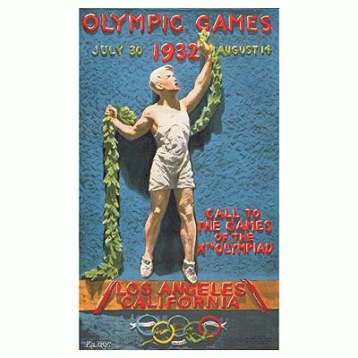 1932年洛杉矶奥运会-刘长春 奥林匹克村 计时