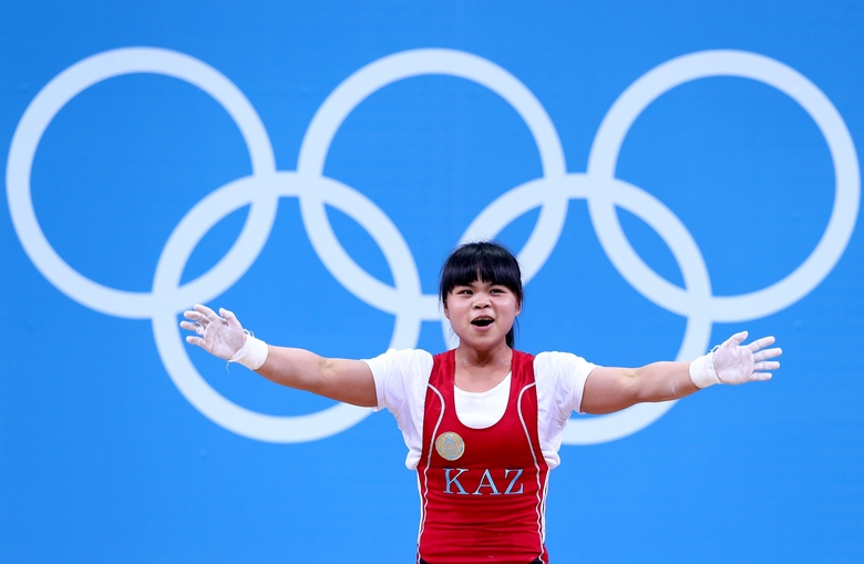 哈萨克斯坦奥运冠军祖尔菲娅来自中国湖南-祖