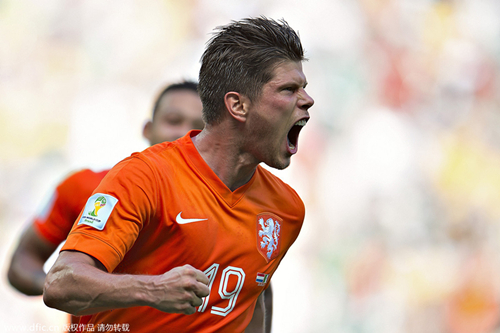 世杯-斯内德扳平罗本补时造点 荷兰2-1淘汰墨西