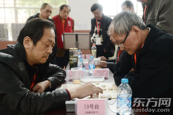 中国象棋赛吹响2014嘉定区市民体育大联赛号