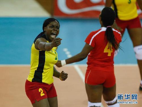 来自非洲的喀麦隆队在里约奥运会女排小组赛前三轮未尝胜绩,不过队中