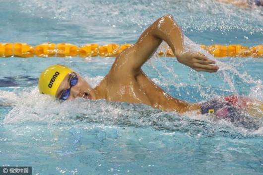 全锦赛次日老将陆滢50蝶称后 徐嘉余200自夺冠