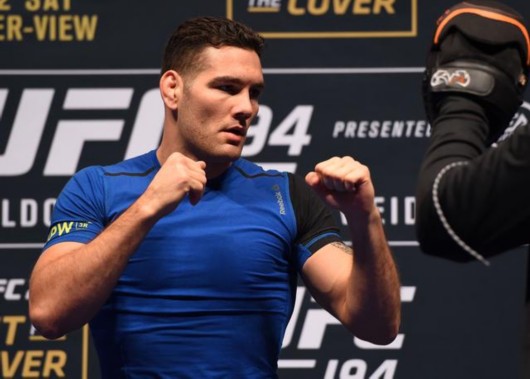 &nbsp&nbsp&nbsp&nbsp克里斯-韦德曼(chris weidman)是ufc205中唯一